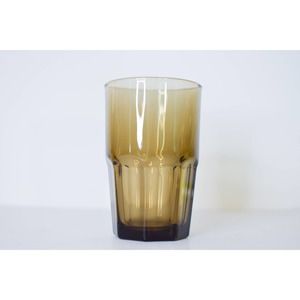 Brown Libbey Duratuff Tumbler